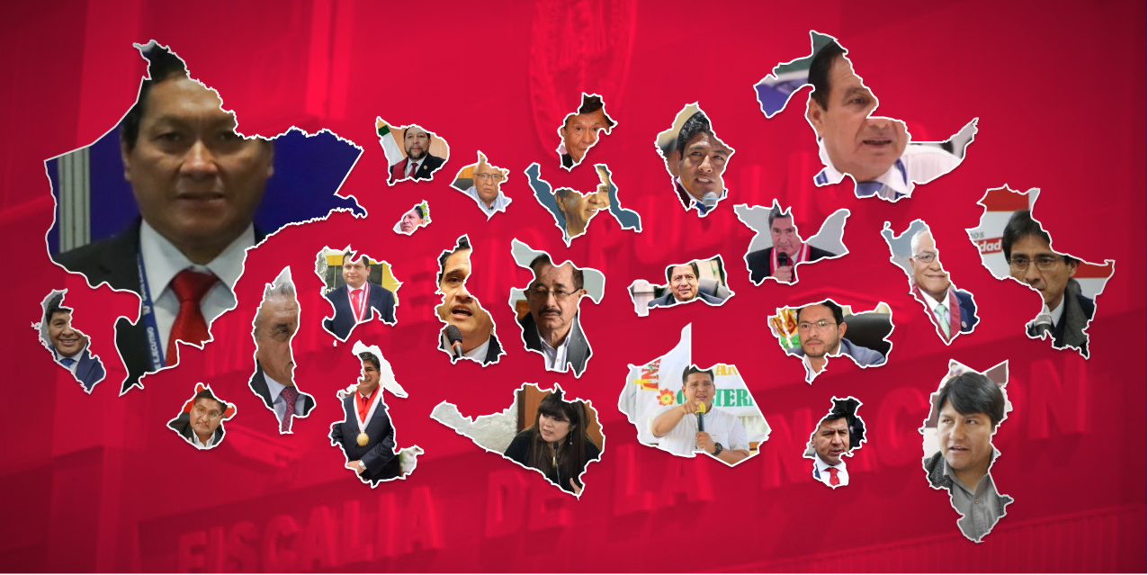 Los expedientes fiscales de los gobernadores