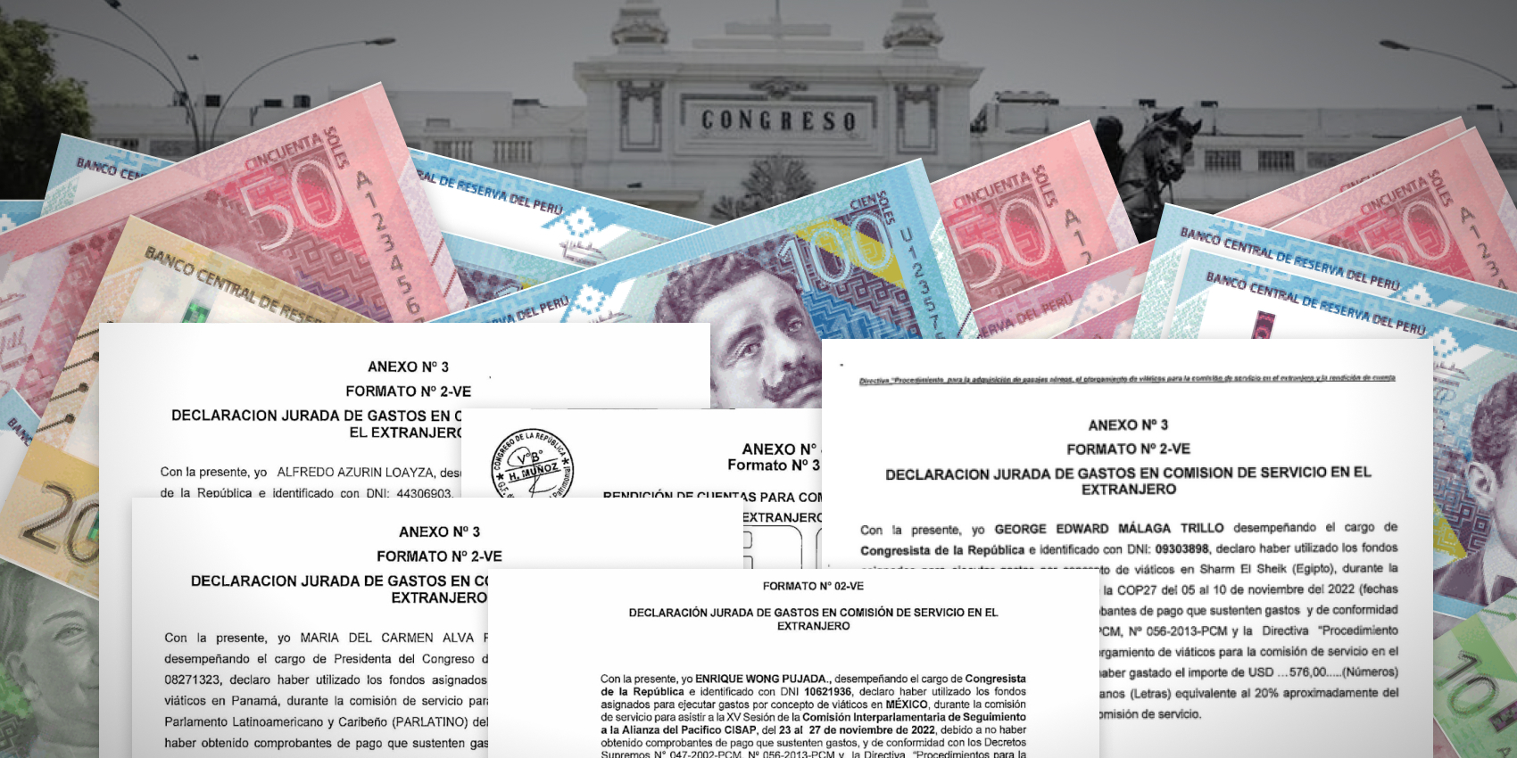 Gastos sin rastro en el Congreso