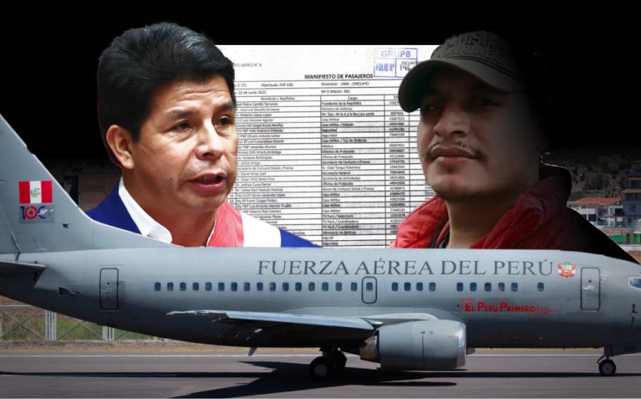 ¿Fuga en el avión presidencial?