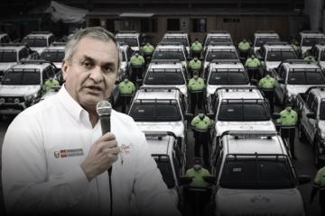 El ministro Vicente Romero declara datos falsos sobre cantidad de vehículos en labor de patrullaje