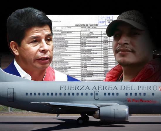 ¿Fuga en el avión presidencial?